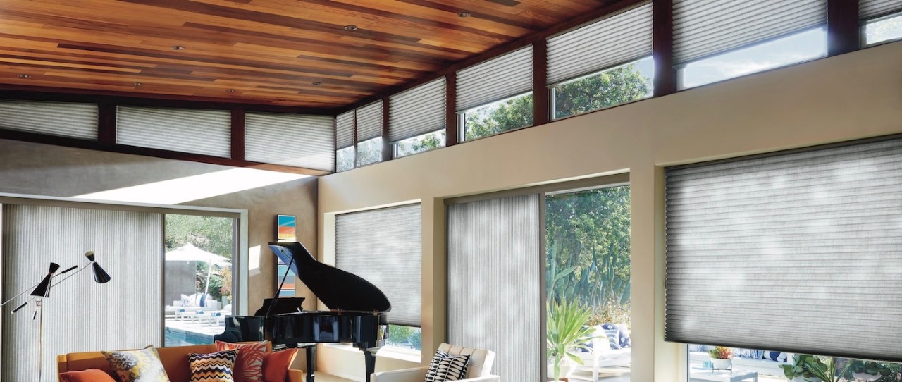 Shades for angled windows
